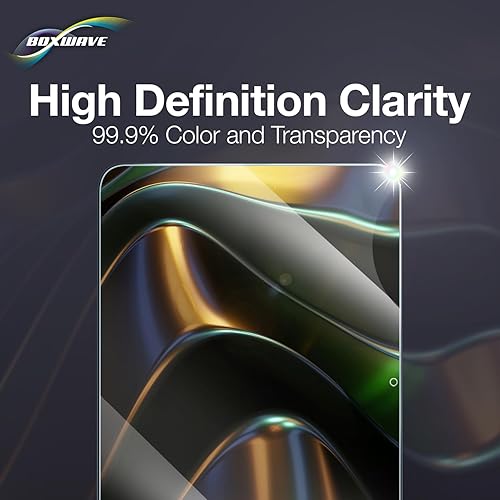 Miniatura 6 de BoxWave Screen Protector Compatible With Anbernic RG40XX H Retro Gaming Console (4.0 in) - ClearTouch Crystal Anti-UV EyeCare (2-Pack), Filters out