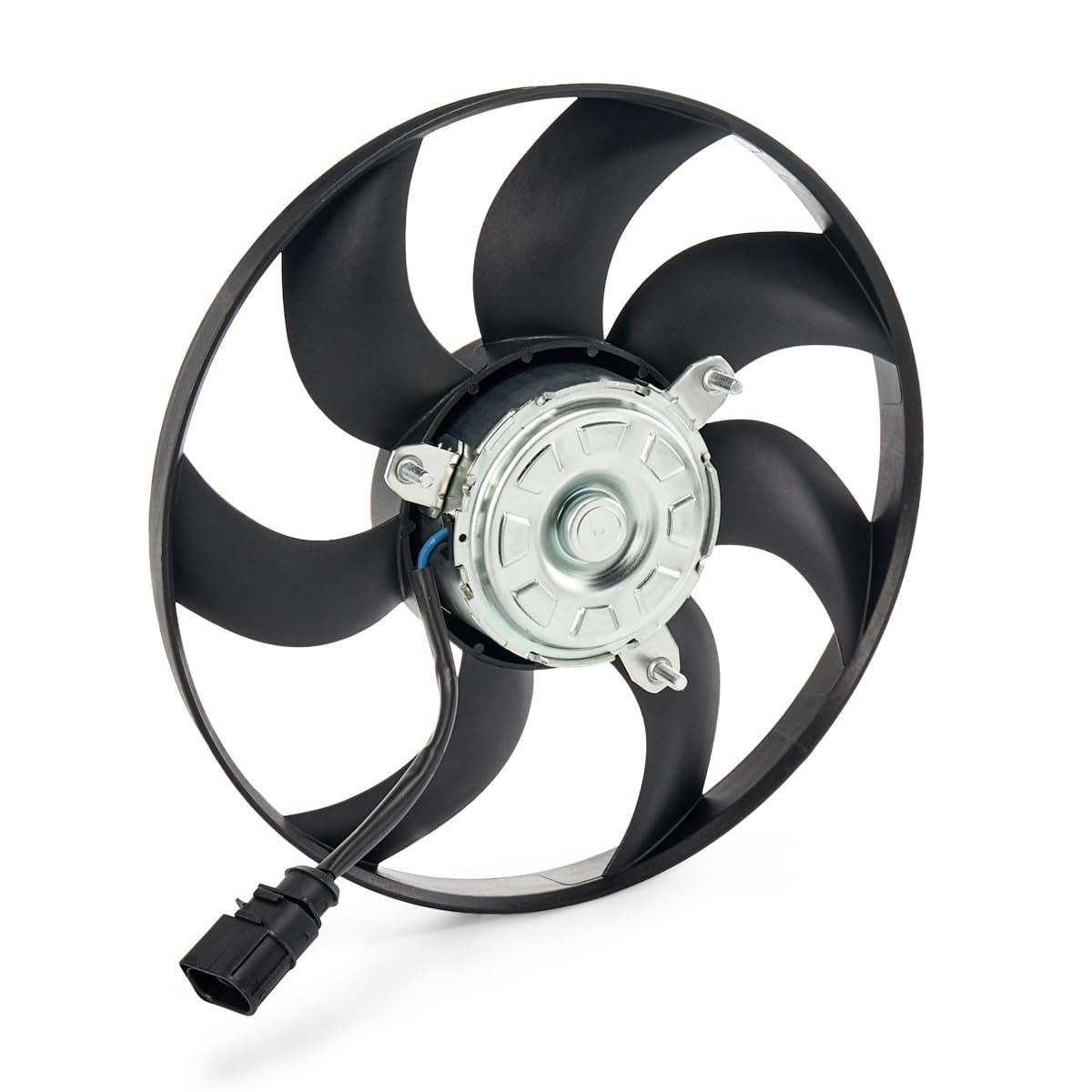 RIDEX 508R0032 Ventilador de motor sin bastidor de ventilador radiador (armazón) Compatible con VW Polo V Hatchback 6R1, 6C1