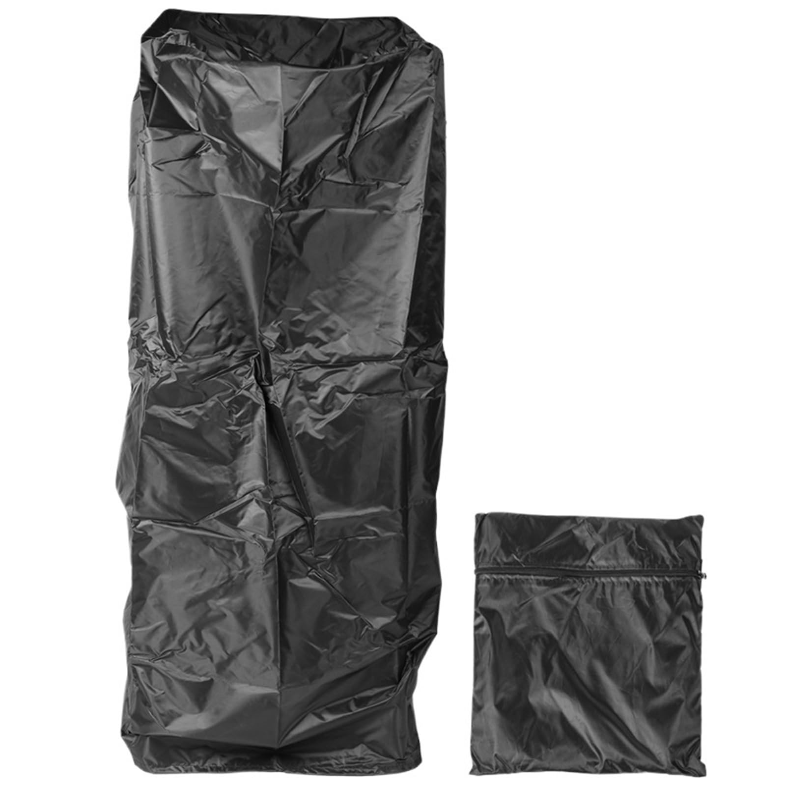 Enxjire Black Outdoor Heater Cover Patio Heater Covers Waterproof Outdoor Cover 210D Oxford Windproof, Protection Around 50X50x120 Cm