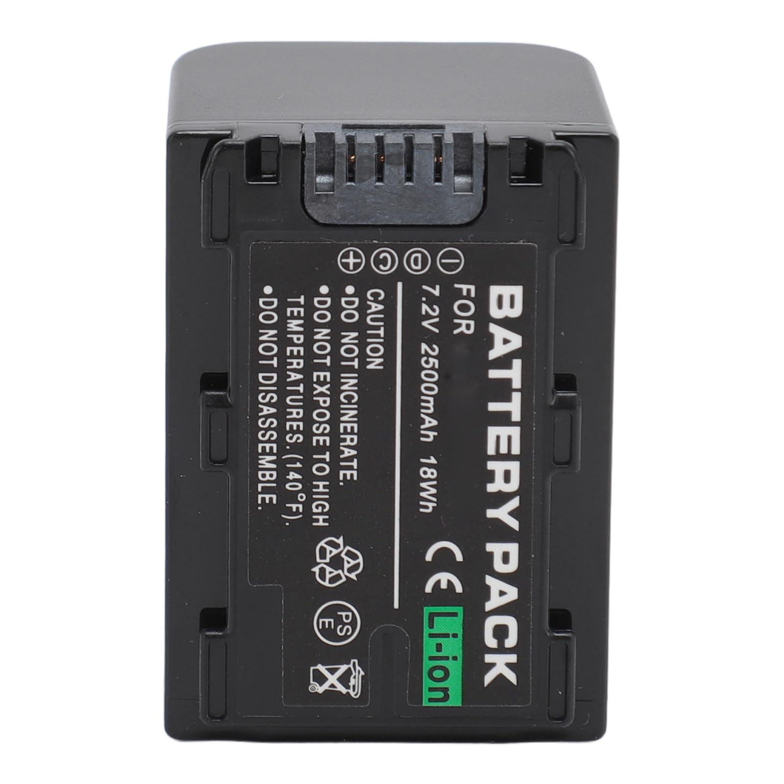 Batteria NP-FH70 7,2 V 2500 MAh 18 Wh, Batteria di Ricambio per Fotocamera HDR-HC3 HDR-TG5V DCR-SR20E NEX-VG10E DCR-SR300 Batteria NP-FH70 7,2 V 2500 MAh 18 Wh, Batteria di Ricambio per Fotocamera HDR-HC3 HDR-TG5V DCR-SR20E NEX-VG10E DCR-SR300