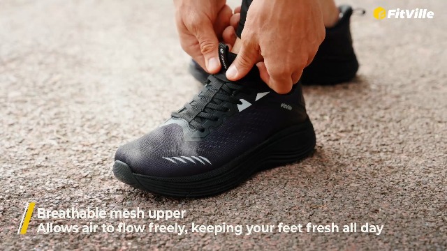 Amazon.com | FitVille Extra Wide Shoes for Men Breathable for Gym