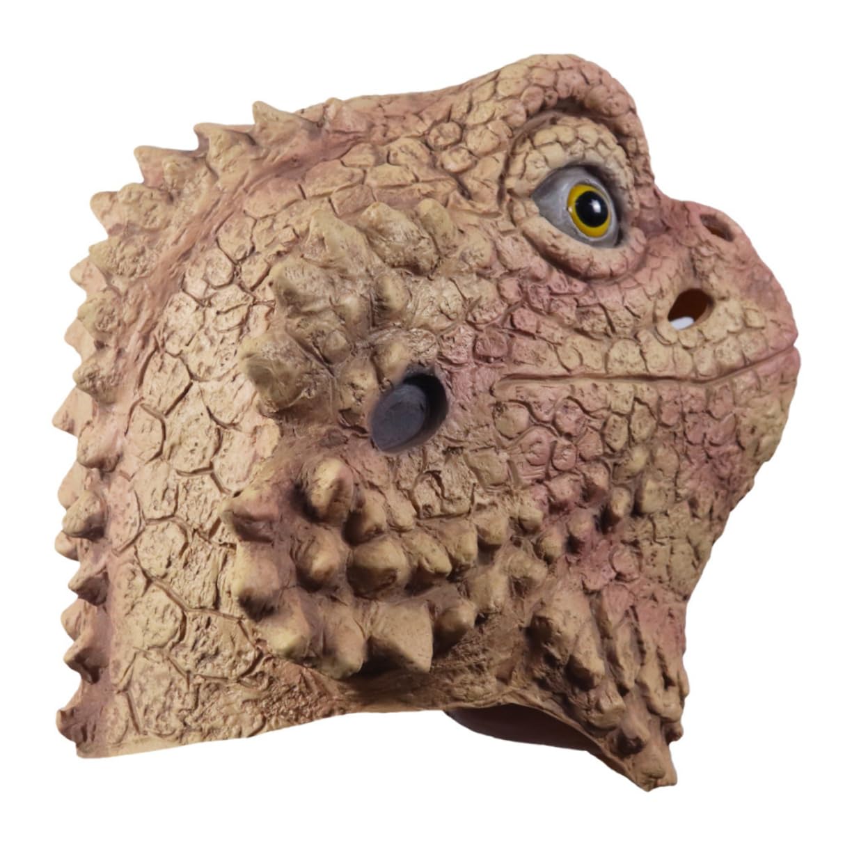 TOYANDONA 1pezzi Maschera Da Lizard Per Halloween Testa Animale Realistica Per Feste e Costumi Accessorio Divertente Per Carnevale e Eventi Festivi