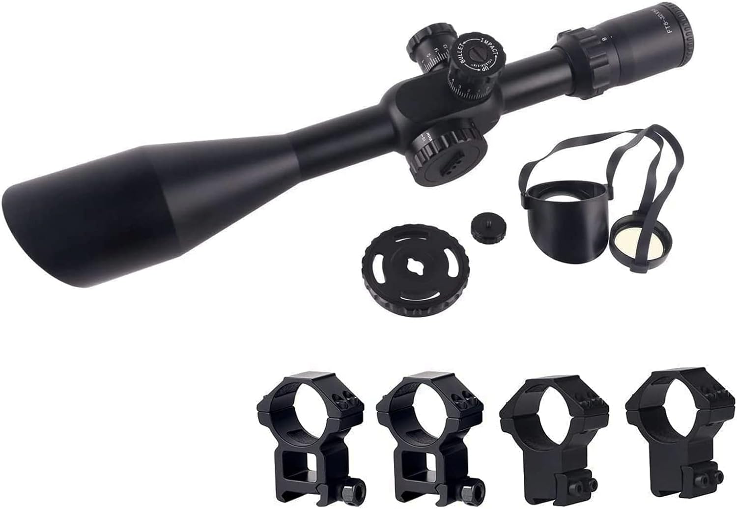 ToopMount Rifle Scope 832X56SF Tactical Sniper Scope Long Range Zero