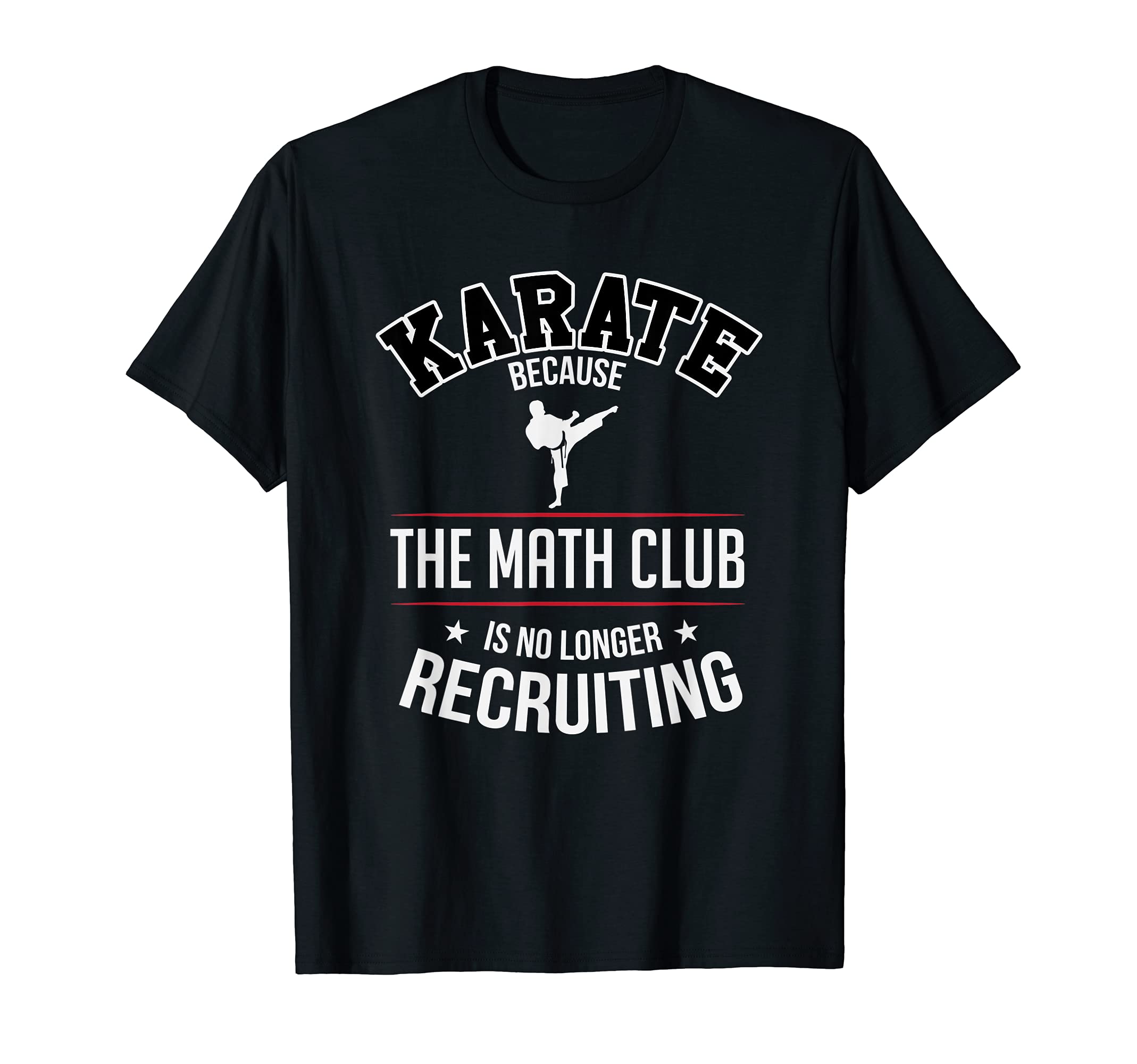 Martial Arts Karate Taekwondo BJJ Black Belt Training T-Shirt