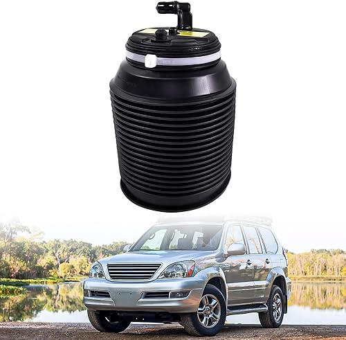 48080-35011 Amortiguador de resorte de suspensión neumática trasera (derecha), bolsas neumáticas traseras amortiguadores compatibles con Toyota