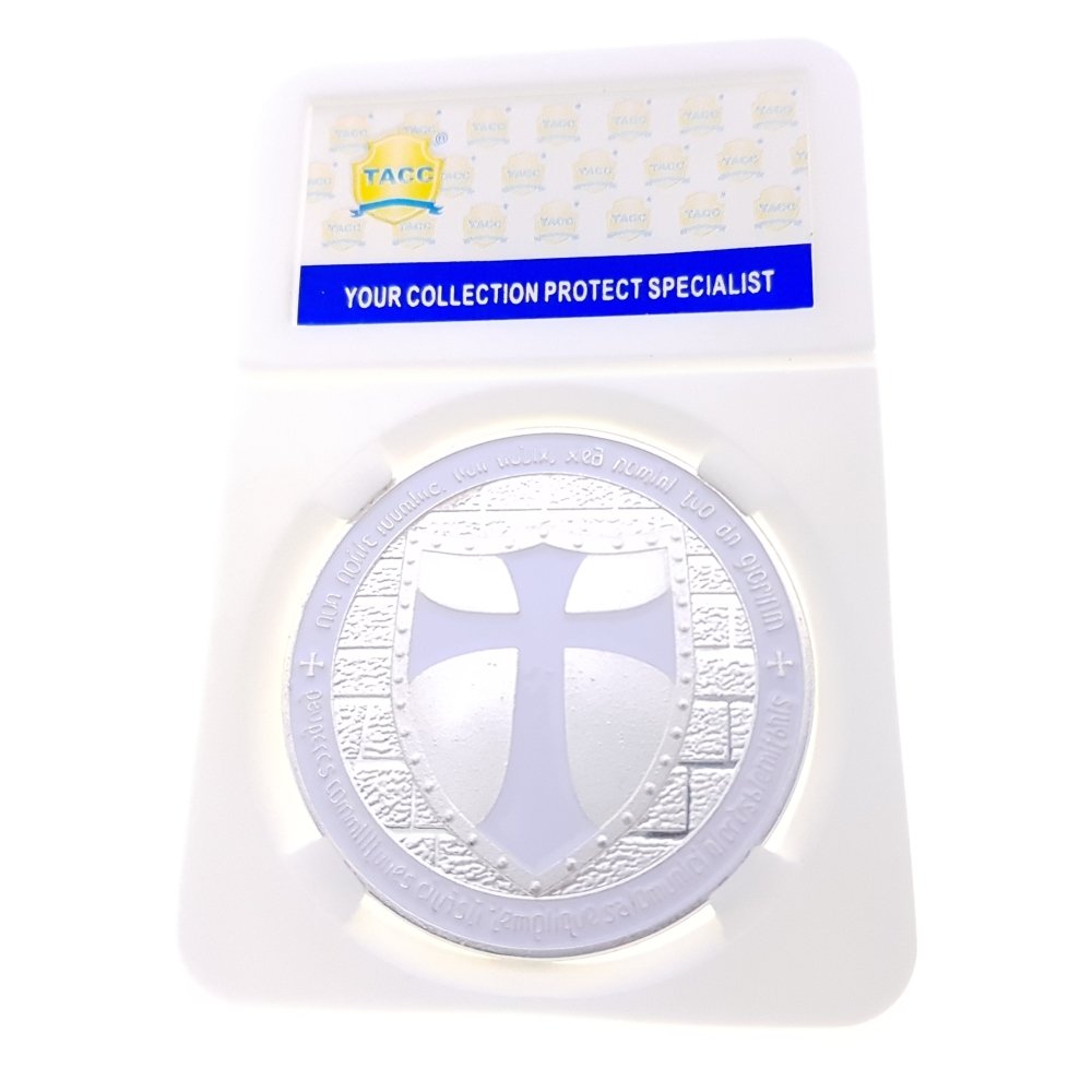 TACC Commemorative Coin Collection Knight White Silvery
