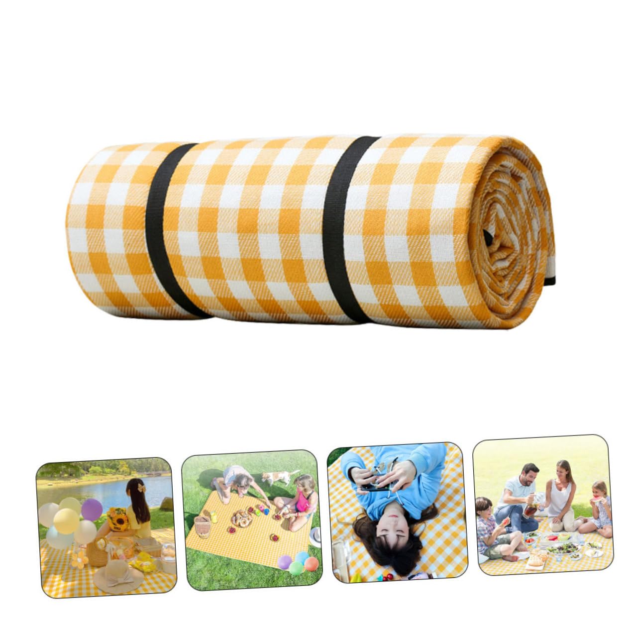Toddmomy Tappetino Campeggio Leggero Tappetino da Spiaggia Portatile Coperta da Picnic Stampata Stuoia da Spiaggia Ispessita per Esterni