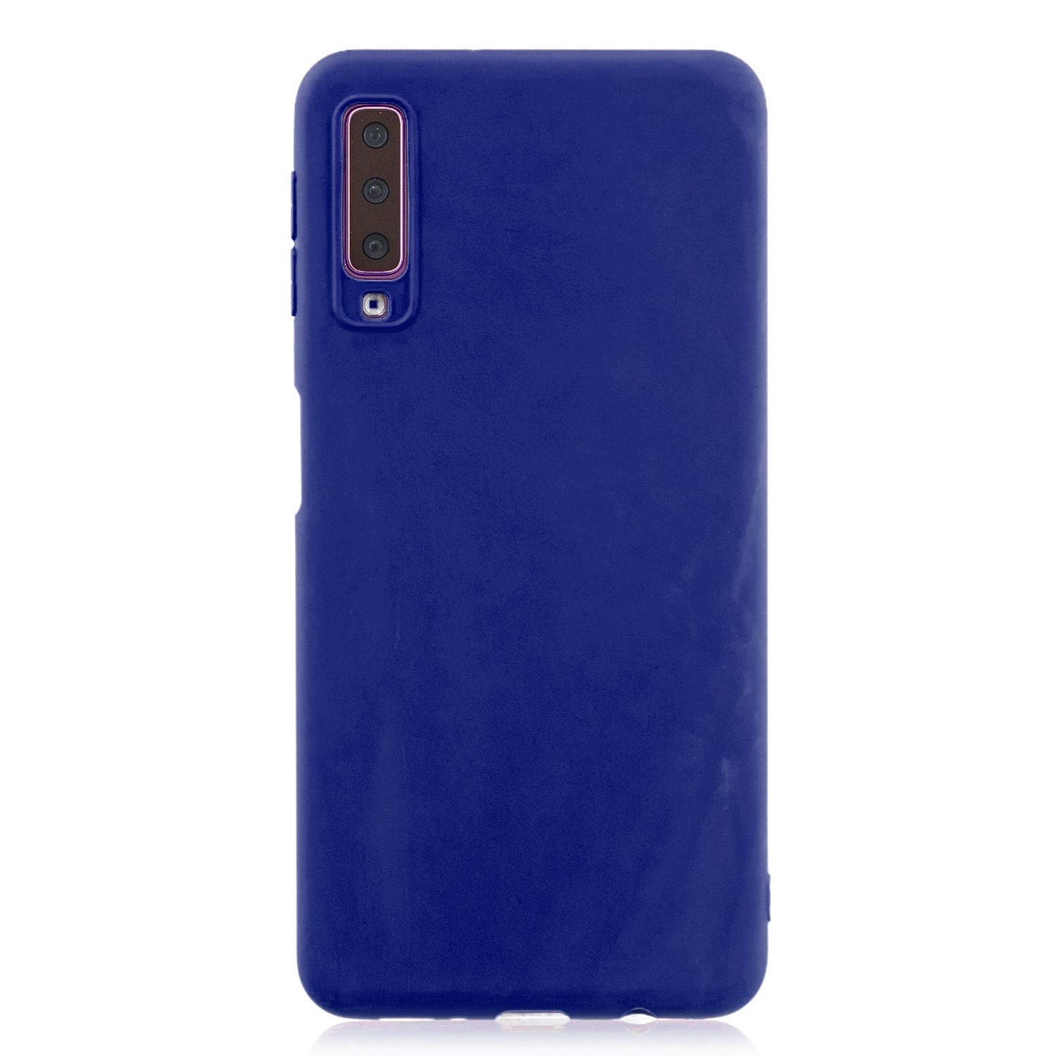 cuzz - Carcasa para Samsung Galaxy S10 Plus+(1 Protector de Pantalla de Cristal Templado) Color sólido Premium Flexible de Silicona TPU y Funda Delgada y Antideslizante, Color Negro