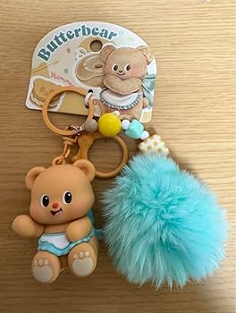 Amazon.co.jp: バターベア Butterbear キーホルダー キー