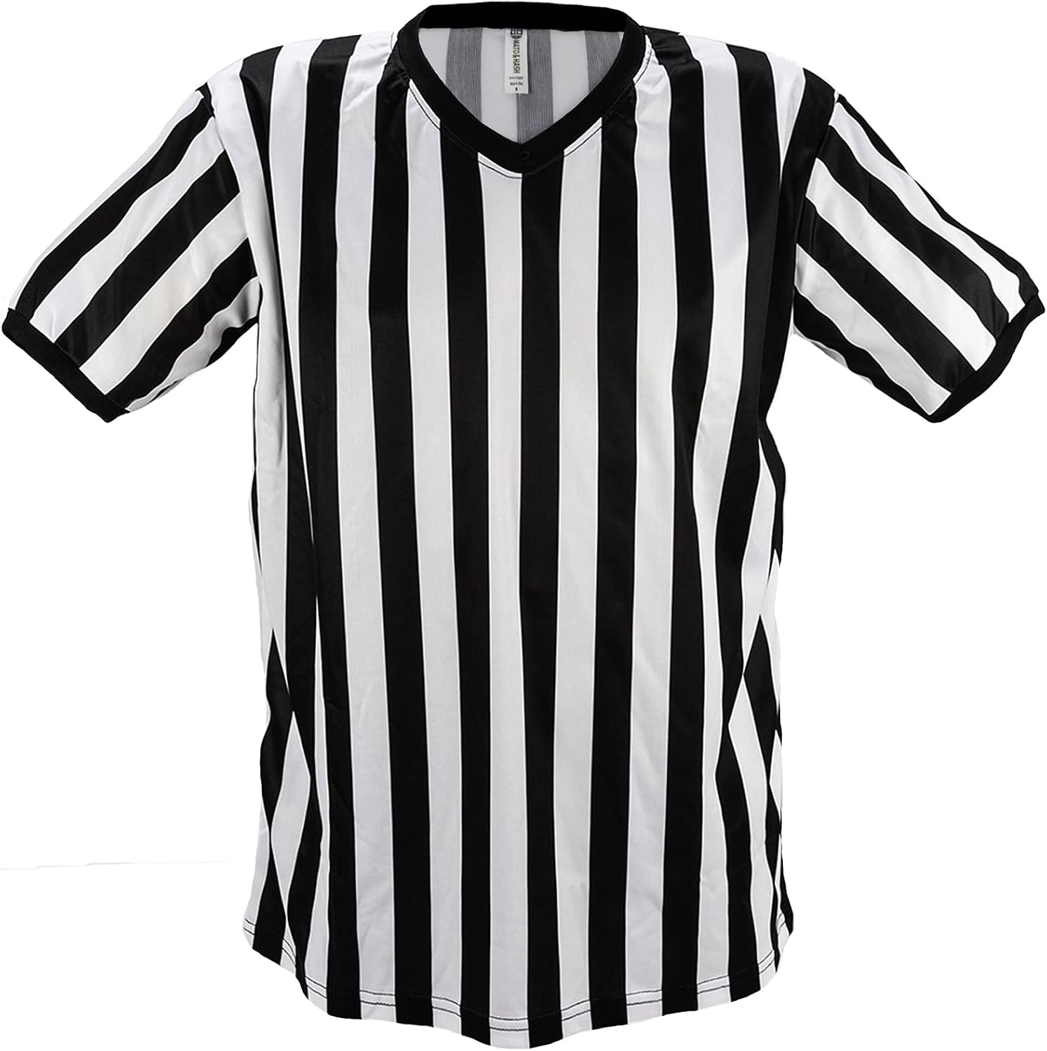 Mens Referee Shirts | V-Neck Style | Perfect Ref Shirt for Officials, Bars, More