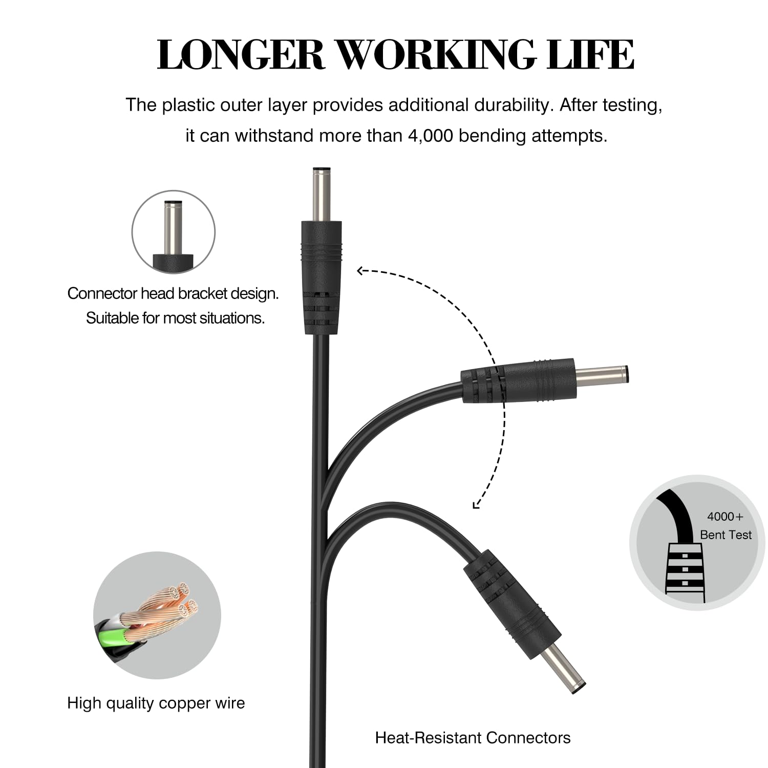 USB Charging Cable For NuFACE Mini Facial Toning Device – 5V Power