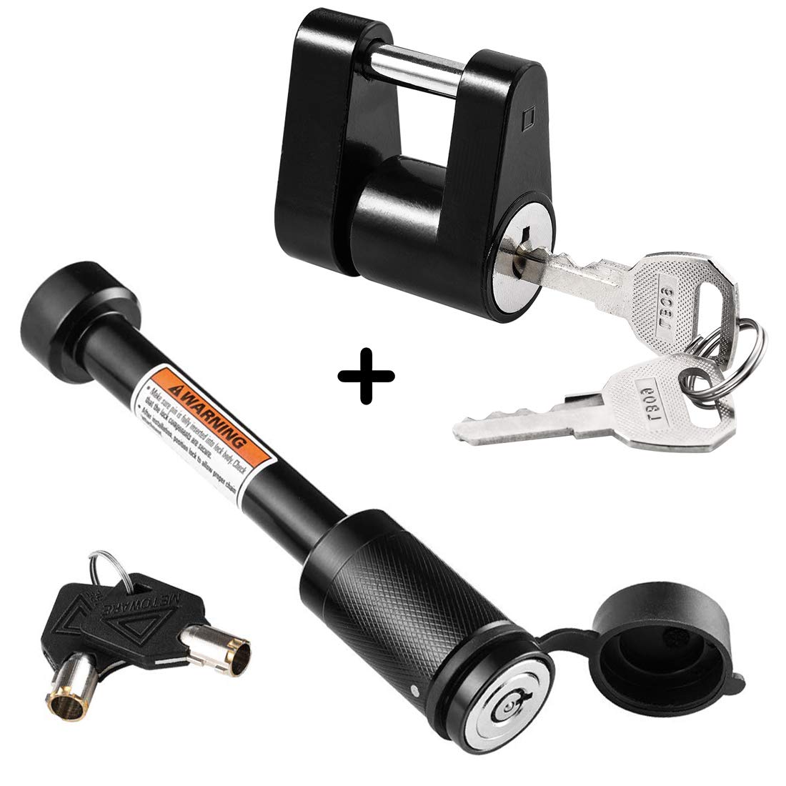 Buy CZC AUTO Hitch Lock Set, Dia 5/8 Inch Trailer Hitch Lock Hitch