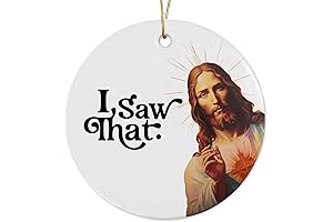 I Saw That Funny Jesus Ornament 2025: The Perfect Coworker Christmas Chuckle