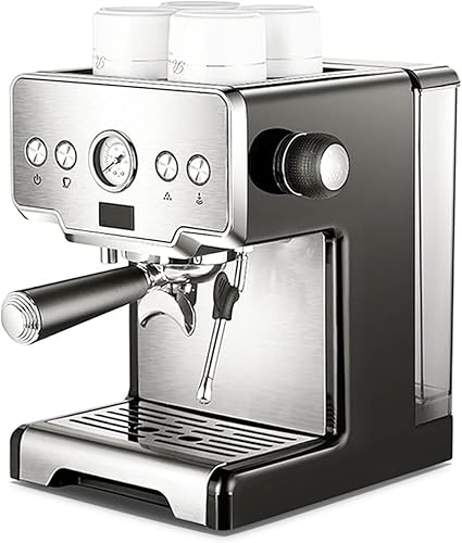 WJHSPkfj Espresso Machine 15bar Coffee Maker Espresso Maker Semi-Automatic Pump Type Cappuccino Milk Bubble Maker Coffee Machine for Home