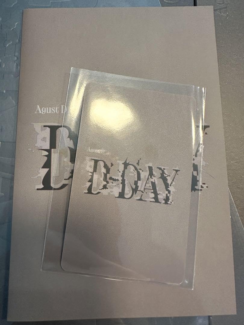 SUGA Agust D D-DAY 特典 JPFC ユニバ トレカ ホログラム BTS SUGA AGUST D D-DAY JAPAN JPFC Lucky draw Official
