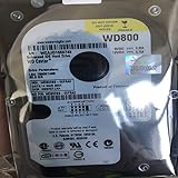 MIDTY HDD für 80 GB 8,9 cm (3,5 Zoll) IDE 2 MB 7200 U/min für interne Festplatte für Desktop HDD für WD800BB