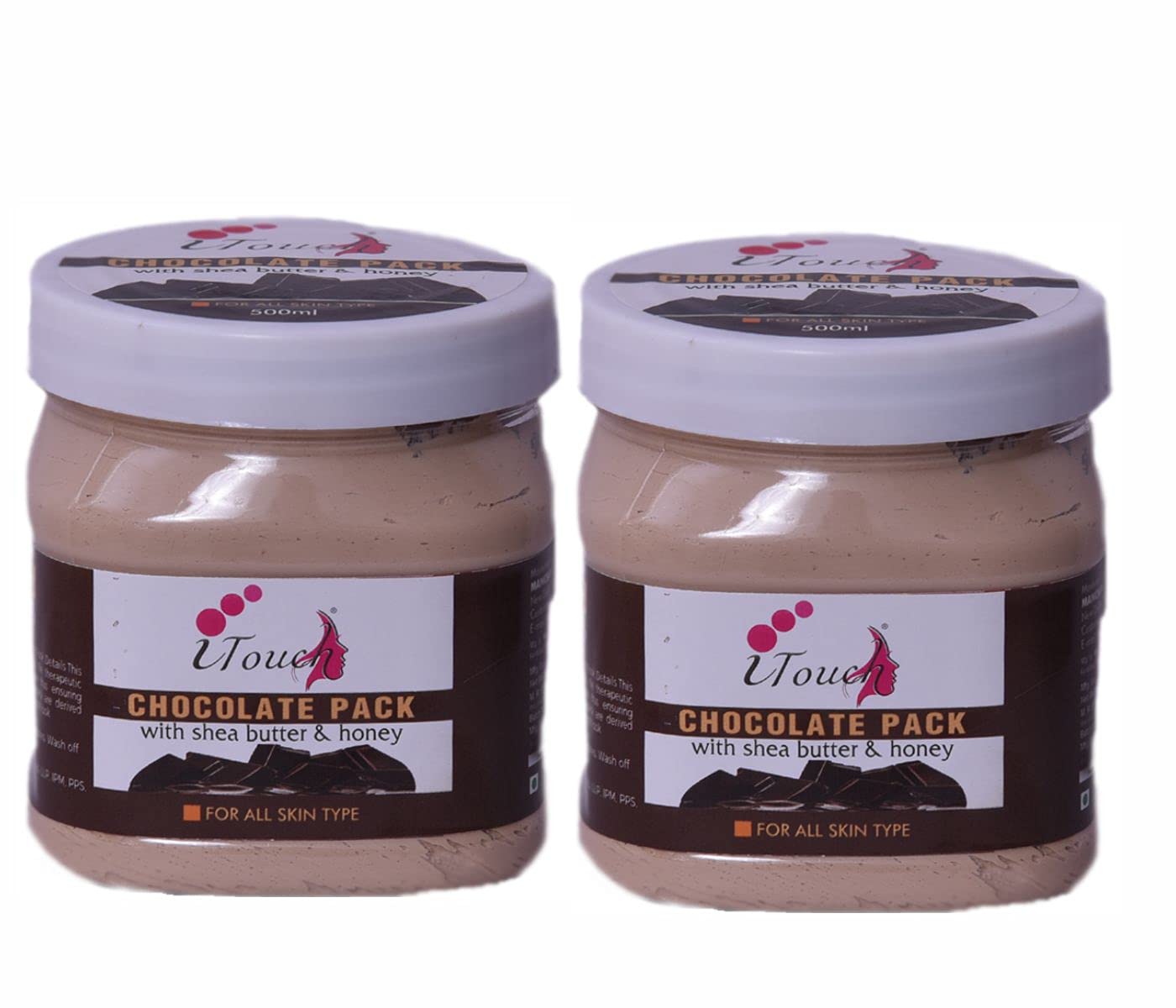 I TOUCH HERBAL Chocolate Pack 500 Ml x 2 (Pack Of 2)