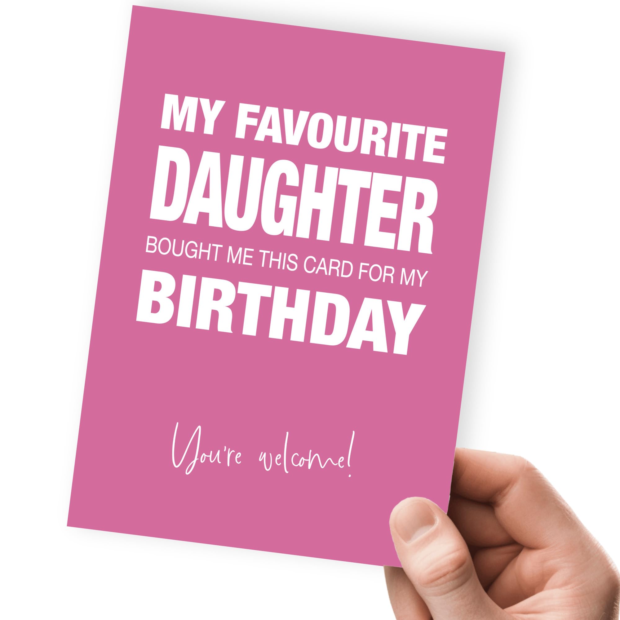 Divertente Biglietto Di Compleanno Per Mamma O Papà Della Figlia - Foto 4