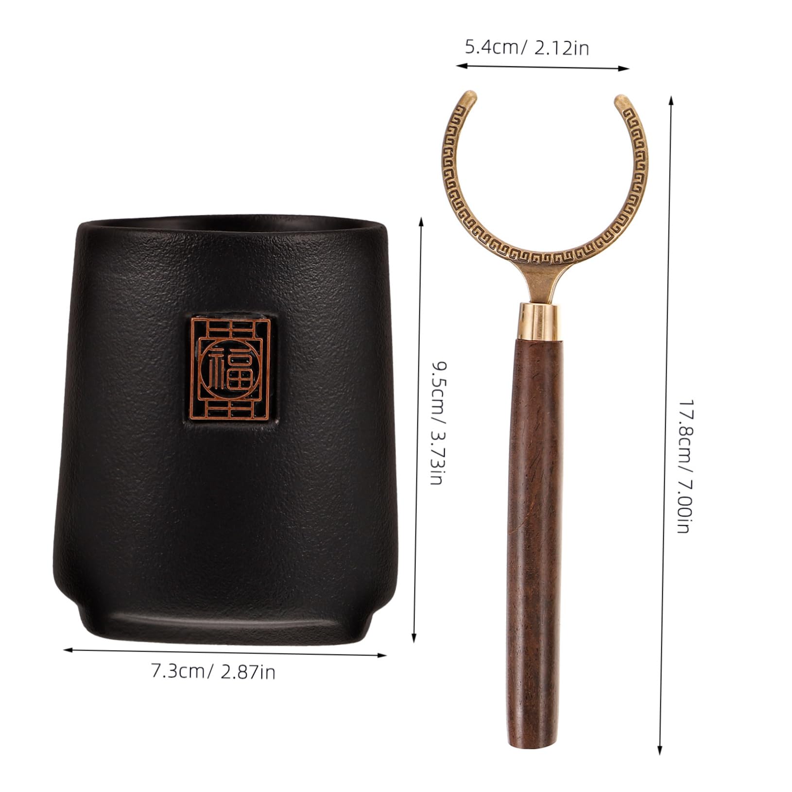 iplusmile 2sätze Teiliges Set Für Chinesische Teezeremonie Kung Fu Tee Utensilien Inkl Teelöffel Und Teescoop Für Losen Tee Elegantes Design Für Teeliebhaber