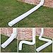 2 Pack Rain Gutter Downspout Extensions, Upgraded Flexible Drain Down Spout Extender for Rain Water Drainage, Each Extendable from 20