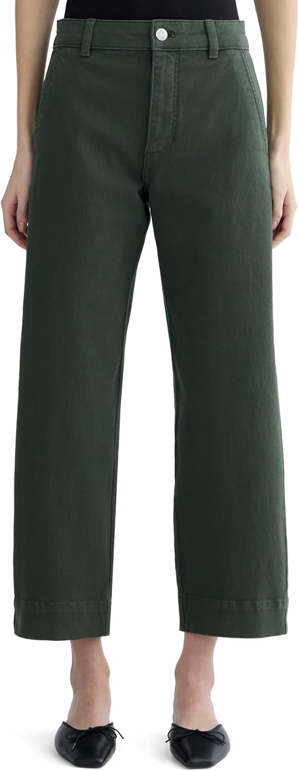 Everlane Women's Utility Straight-Leg Pant in Organic Cotton Twill