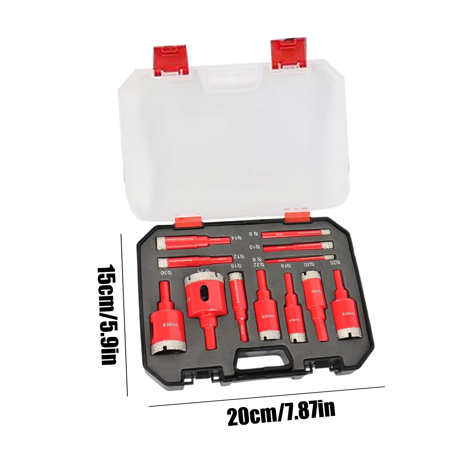 perforadora para azulejos, en , antideslizante, juego de brocas para