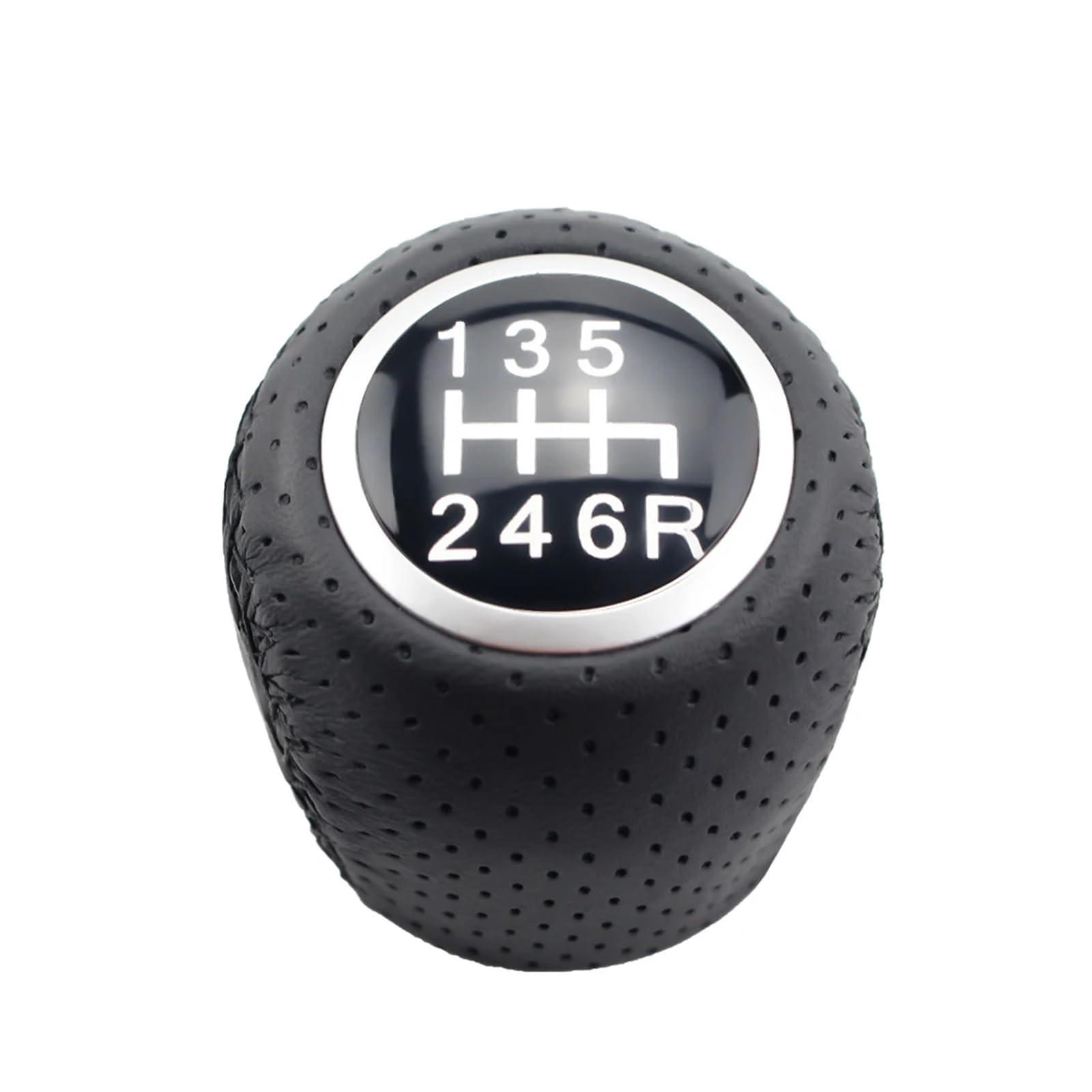 Kunyos 6 Speed Upgrade Gear Shifter Knob For Fiat Grande Punto For Evo Punto 2012 Black