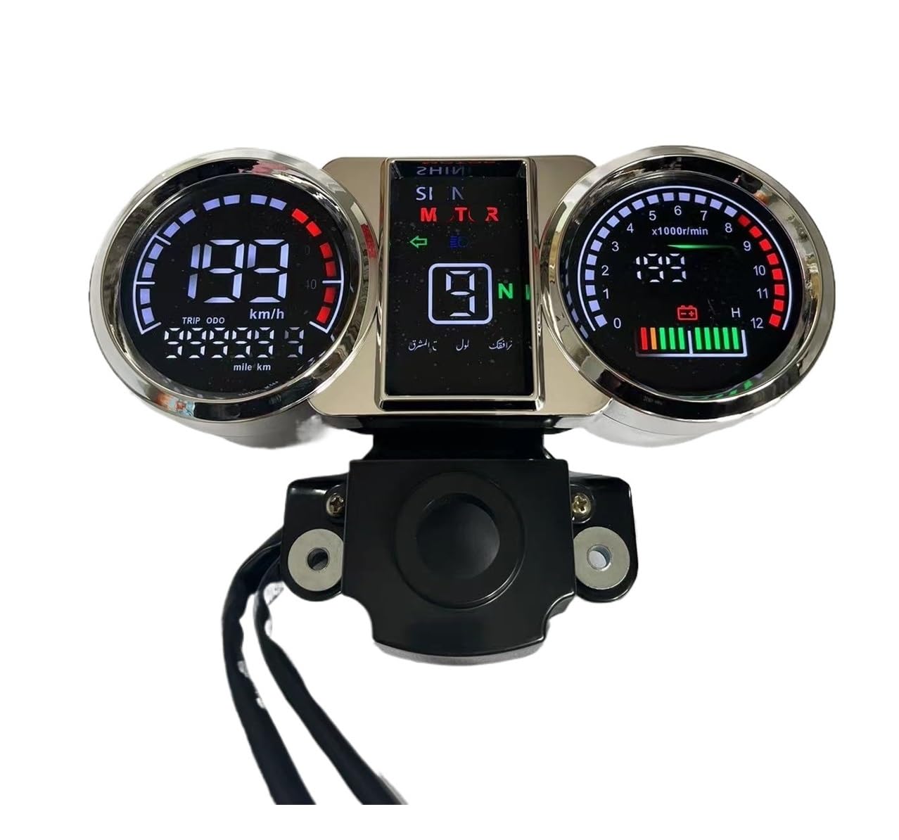 Contagiri contachilometri CM125 Tachimetro Digitale Cruscotto LED Meter Moto SpeedMeter Contagiri RPM Per CM125 Per SHINING Dalin Prince