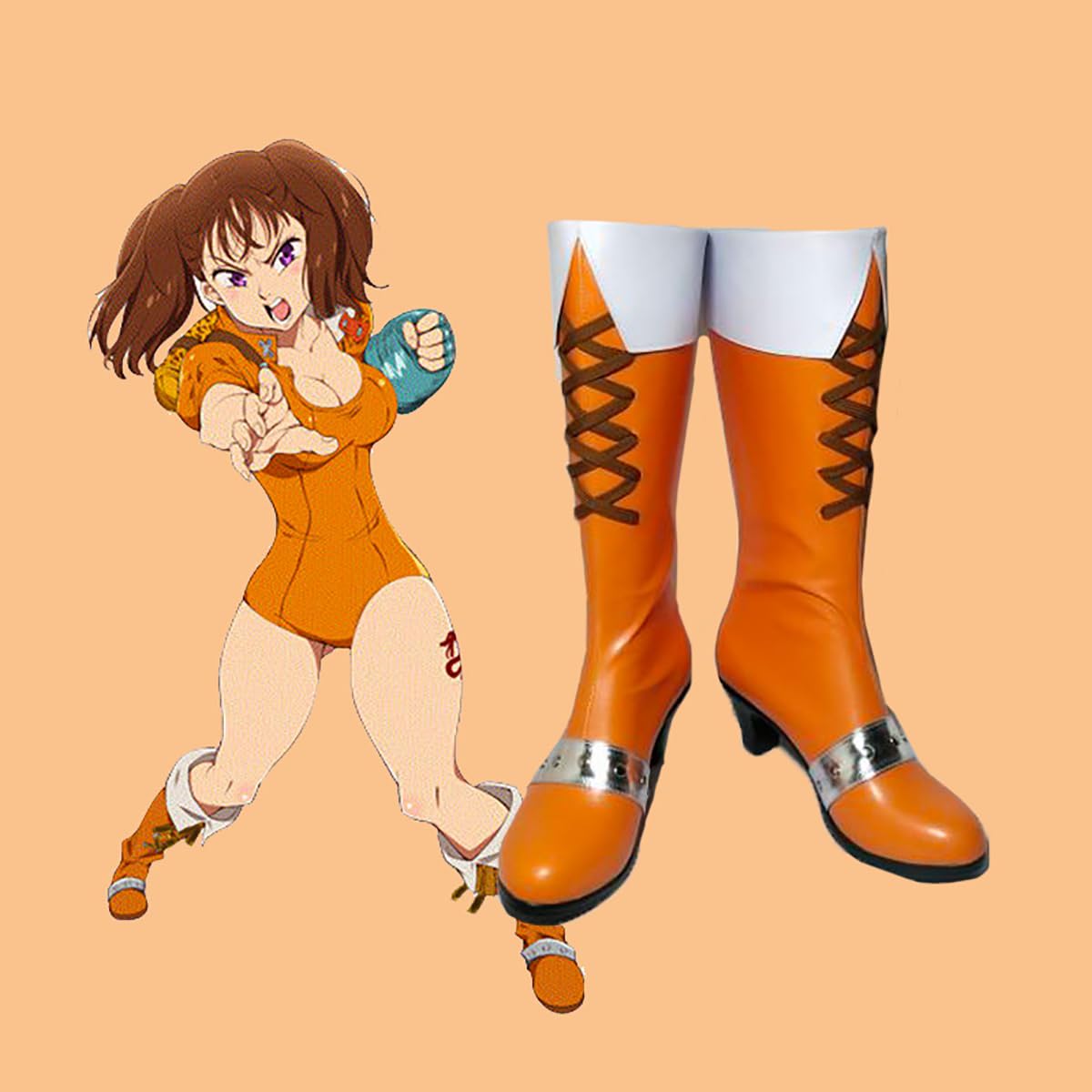 Amazon.co.jp: [YAYANA]ディアンヌ コスプレ 衣装 手袋付き 七つの大罪 