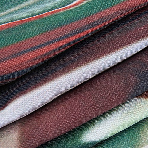 Tenda di doccia bianca rosa impermeabile