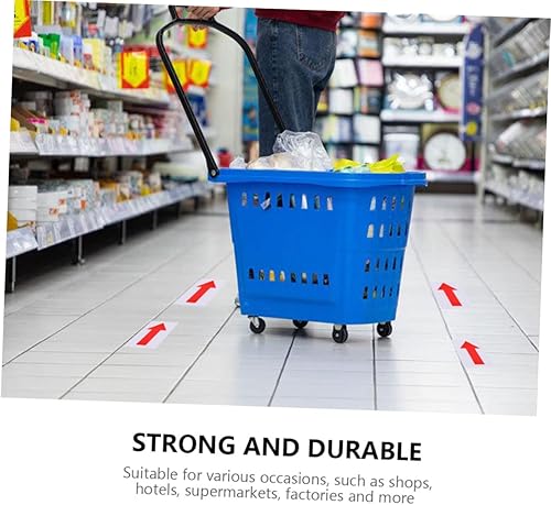 Miniatura 2 de Parliky 500pcs Arrow Label Shipping Sticker Adhesive Arrow Sticker Removable Small Circle Dot Paper Red Arrow Sticker Coated Paper Self-Adhesive