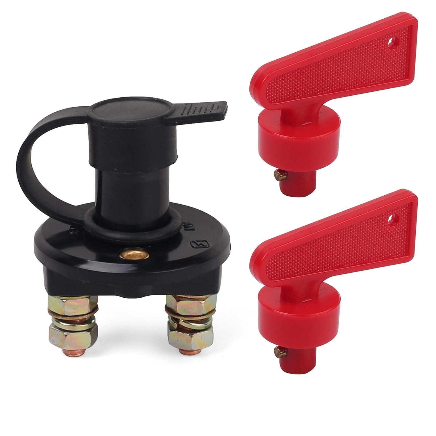 Nilight Interruttore Stacca Batteria 12V-48V – Impermeabile, 4 Posizioni, Per Auto, Barca, Camper, ATV