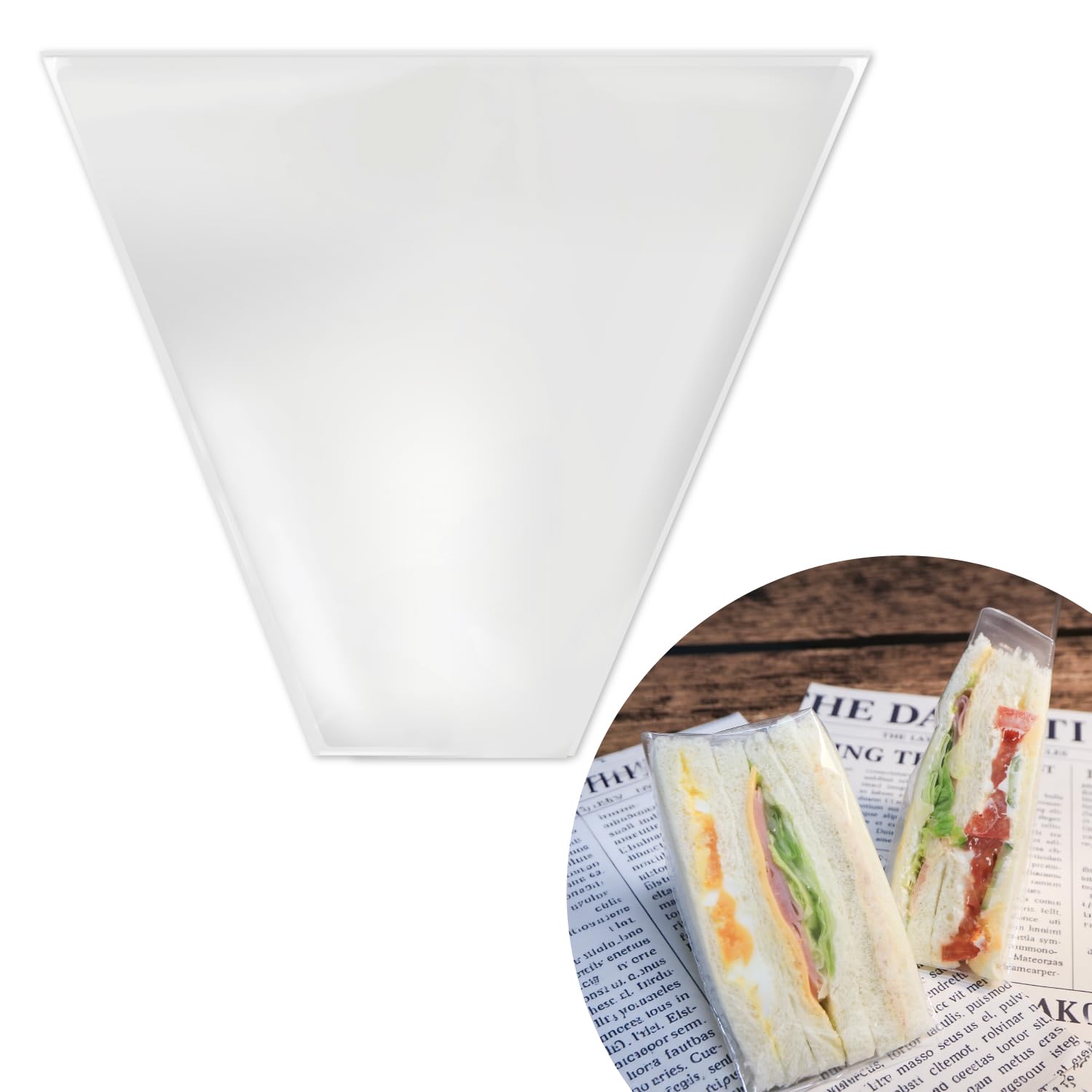 超特価 三角サンド袋 75mm幅 4円50銭／1枚 6000枚／箱
