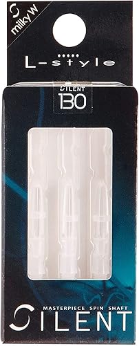 Miniatura 20 de Cañas de dardo de carbono – Bloqueadas y silenciosas (giratorias) – 9 tamaños – para dardos de punta suave y punta de acero – Ligeras, duraderas