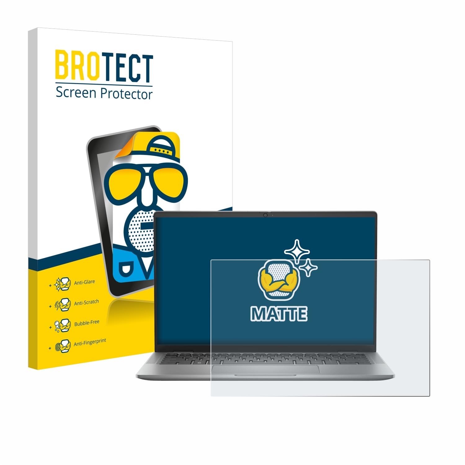 BROTECT Mattschutzfolie Für Dell Latitude 7440 - Entspiegelt & Kratzfest