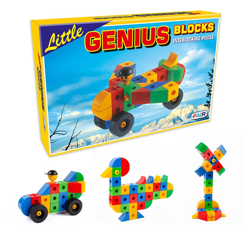 TOY FUN Little Genius Educatinal DIY STEM Creative Building Blocks for Kids 5 Years and Above | Innovative Models |