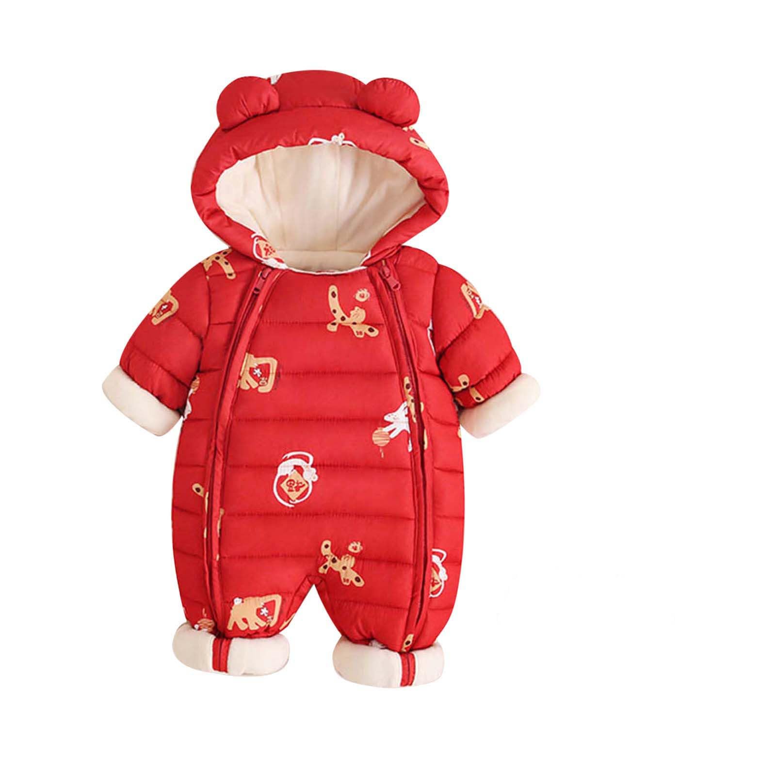 Tuta Neve Neonato Tuta Da Neve Neonato Bambino 2 Anni Tutina Termica Tutine In Ciniglia Invernali Neonata 6 9 Mesi Sci Bambina Caldo Cotone Invernale 3 Completo Maschio 18M 0 Bianca Pagliaccetto