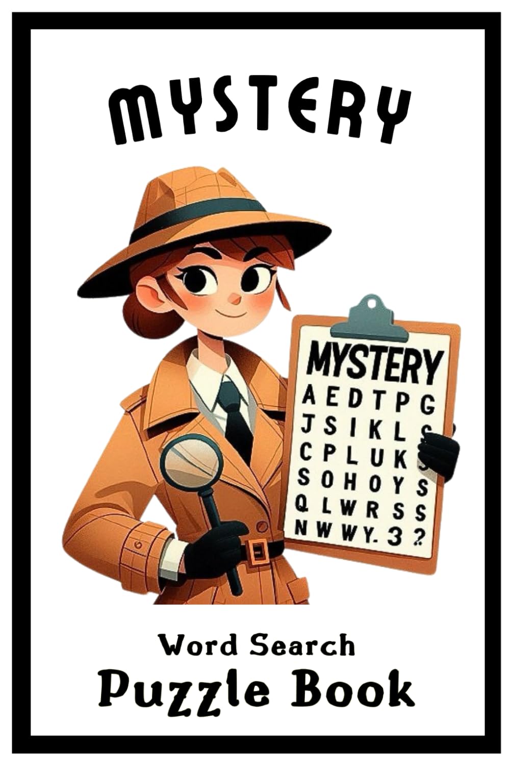 Mystery Word Search Puzzle Book: Word Searches with Easy to Read Print about Murder Mystery, Detective, Sleuths, Crime Novels, Whodunit, Cozy Mystery, ... pages | 50+ Puzzles | Adults, Seniors, Teens