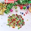 Augshy 200 Pieces Jingle Bells 2/5 Inch Craft Bell Bulk for Christmas Home and Pet Decorations Xmas Decor Party Favors Supplies (Gold, Silver, Red, Green) #5