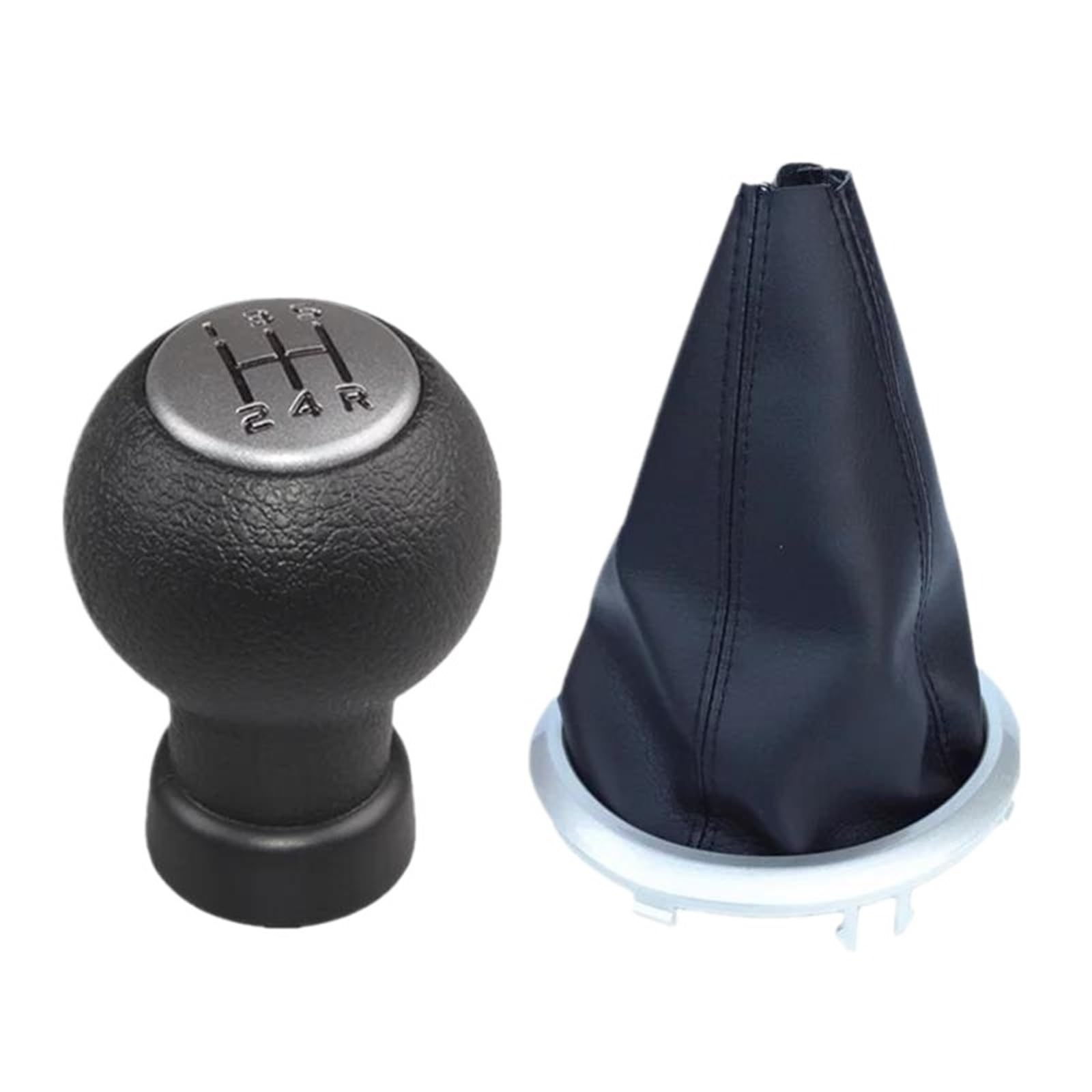 Hcpavext Combo 1 For Suzuki For Swift Sx4 For Alto 2006-2014 Gear Shift Knob Lever Handle Head Gaiter Boot Cover (Combo 1)