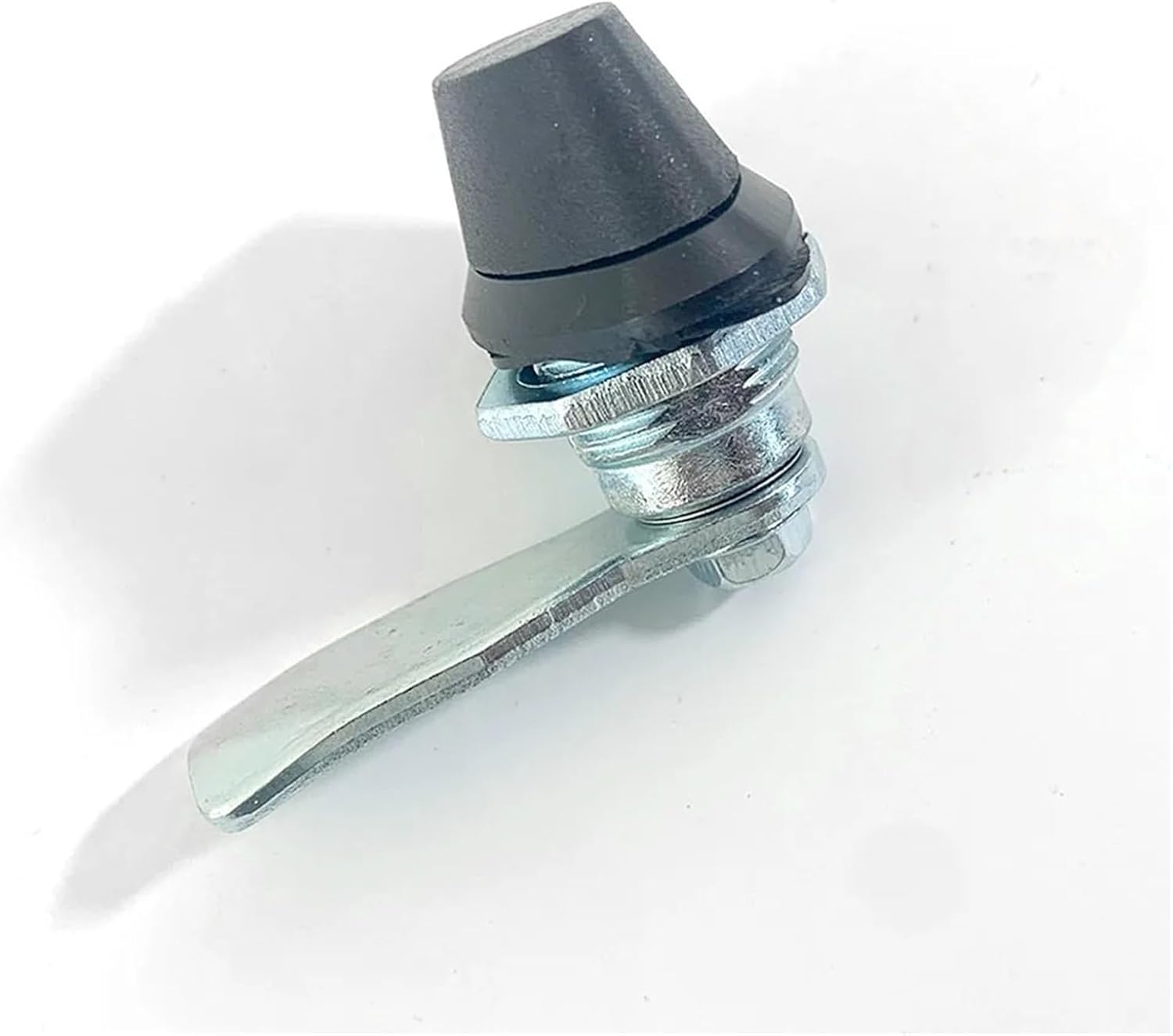 MS414 Distribution Box Lock Switch Cabinet Door Lock Electric Cabinet Box Lock Rotating Tongue Lock 1Pcs(Grey)