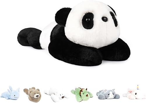 Miniatura 32 de Niuniu Daddy - Peluche con peso de perezoso para la ansiedad, almohada grande de 20 pulgadas para niños y adultos, juguete tierno como regalo
