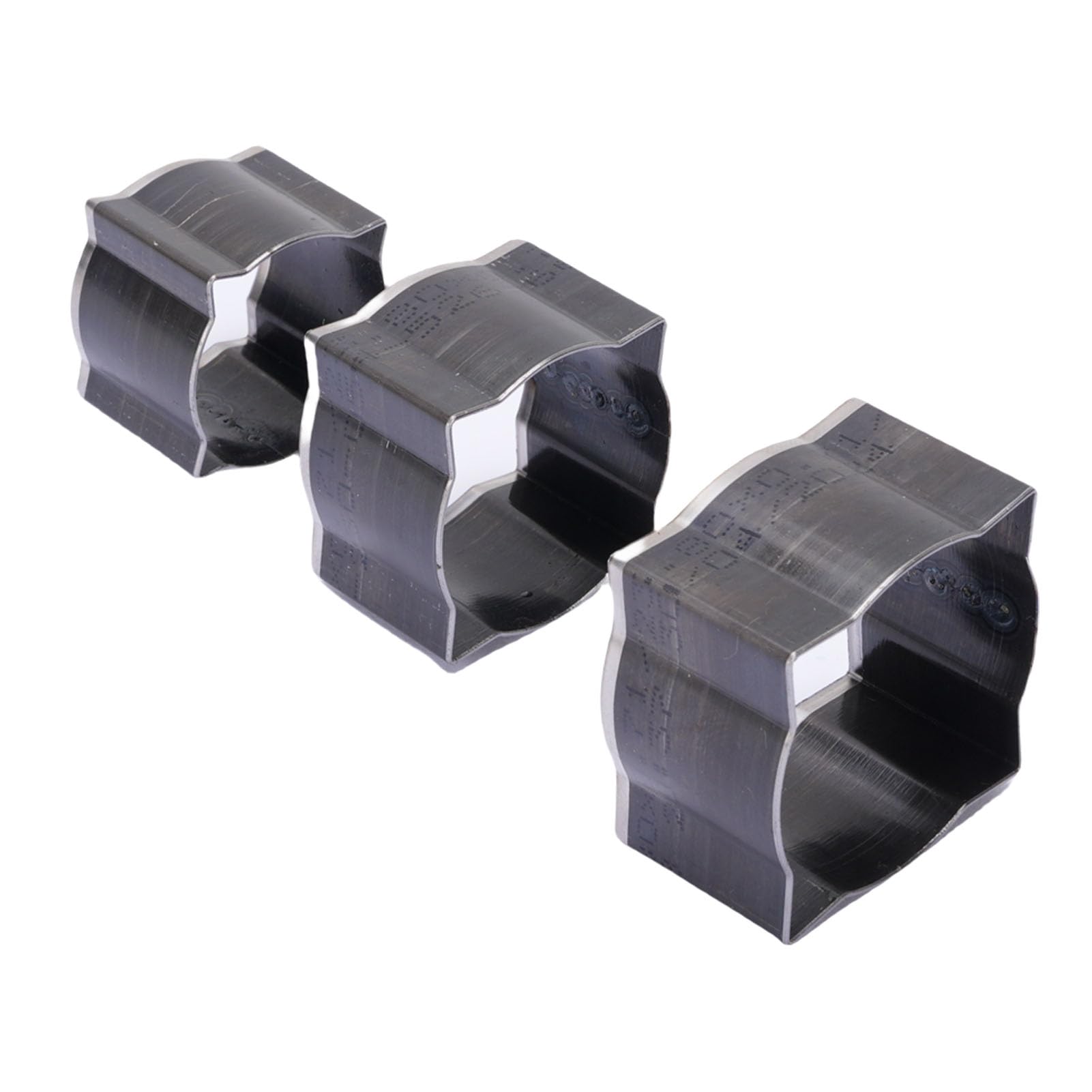 Die Punch Cutter Set High Carbon Steel Leather Crafts Cutting Hollow Punching Tool for Manual Belts, Suitable for Leather Products