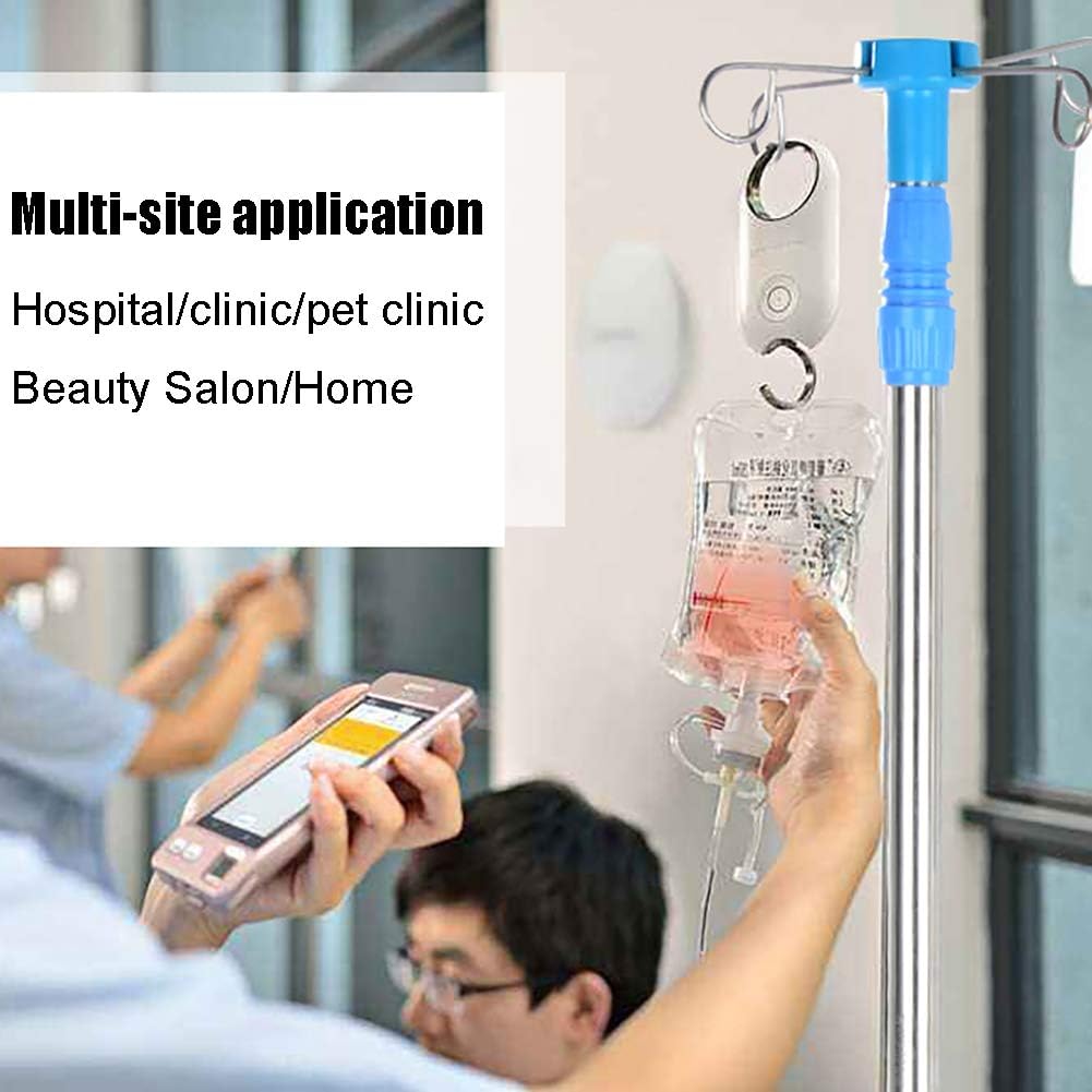 IV Pole Mobile IV Pole Portable Telescopic IV Stand Stainless Steel Infusion Stand, For Hospitals Clinics And Pet Hospitals（4 Hook 5 Caster） : Industrial & Scientific