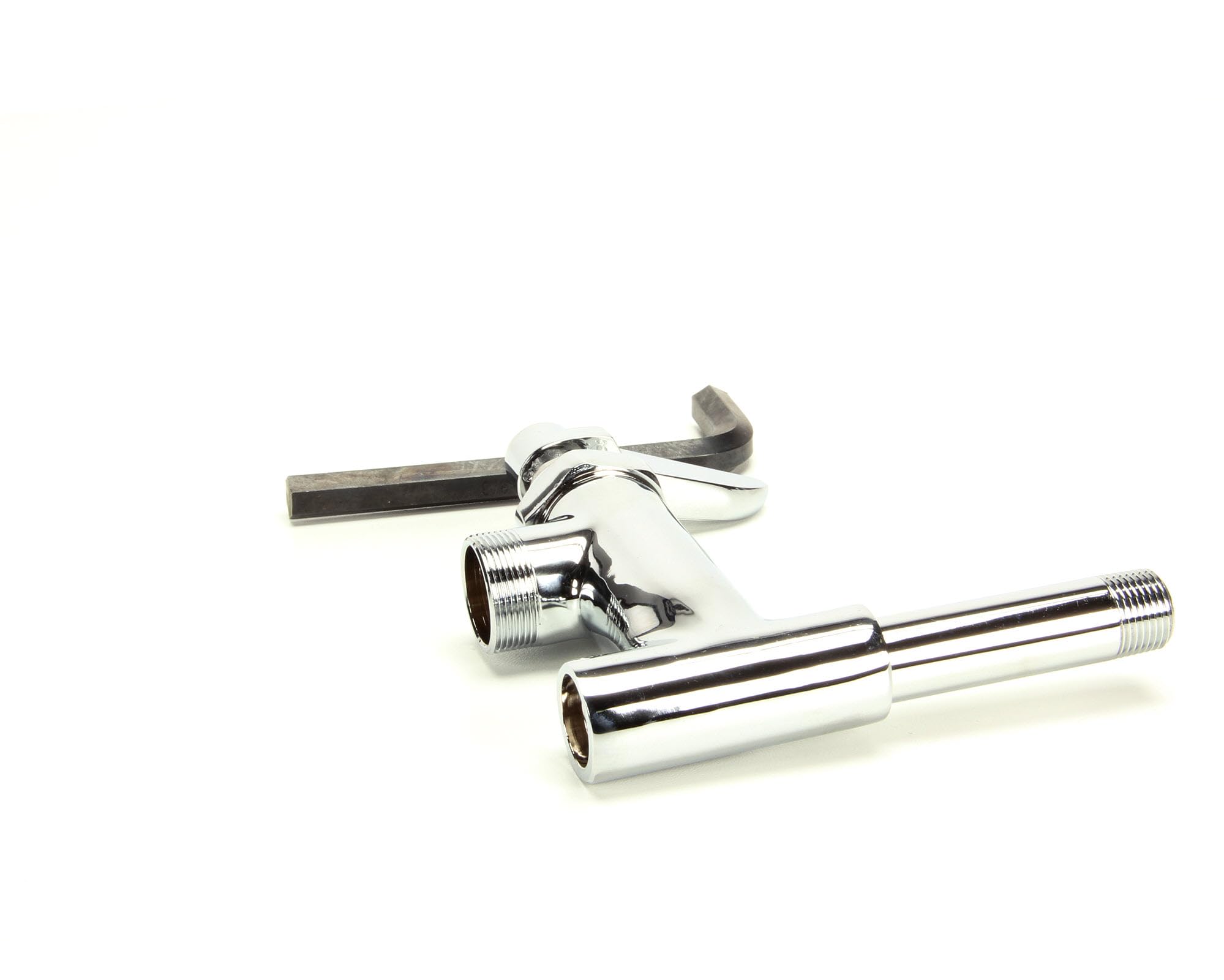 TS Brass B-0155-LN Add-On Faucet for Pre-Rinse Units, Chrome