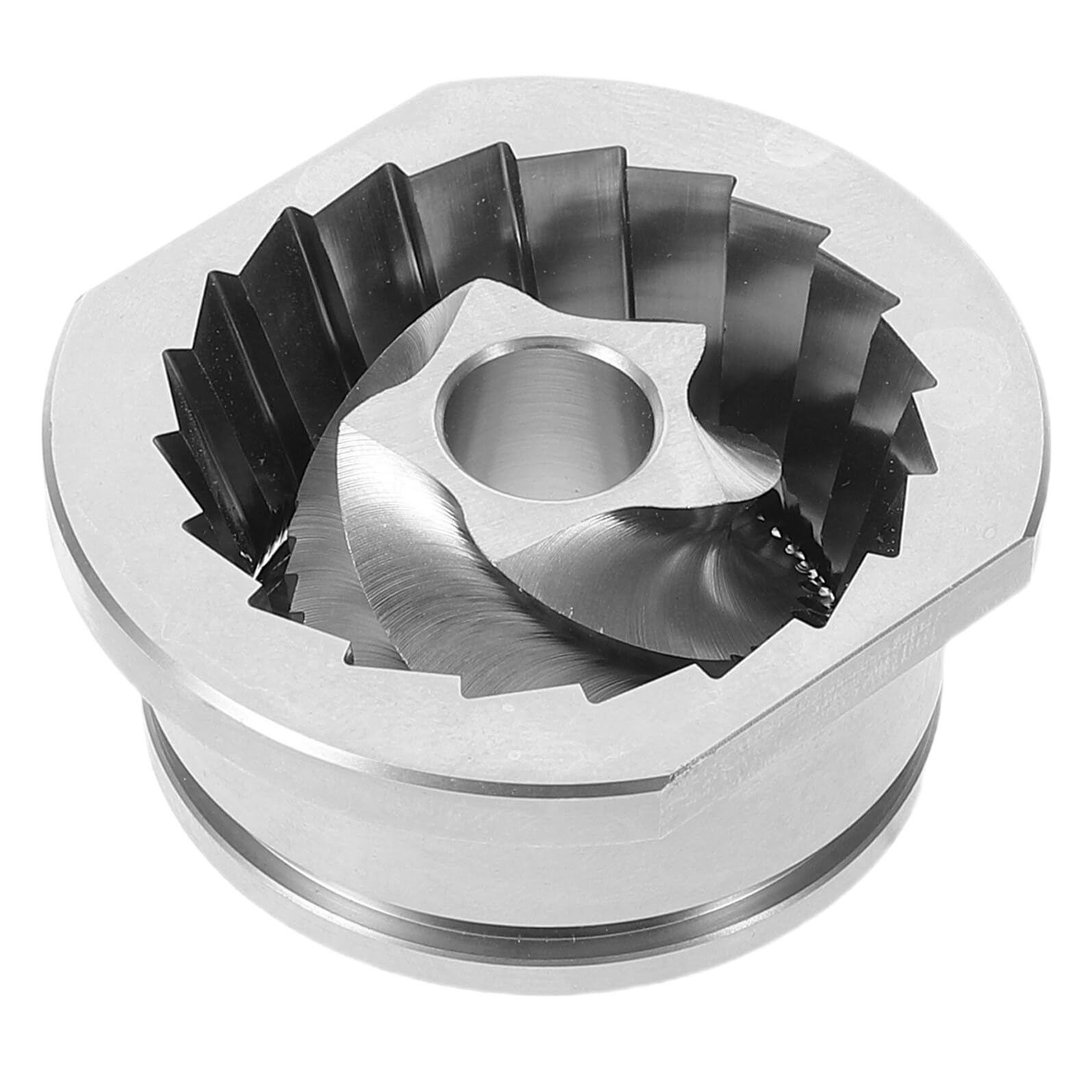 Set di Macine Coniche in Acciaio Inox 48 MM per Sostituzione Macina Macchina da Caffè Espresso Automatica Ricambio Macinacaffè per Uso Domestico e Ufficio