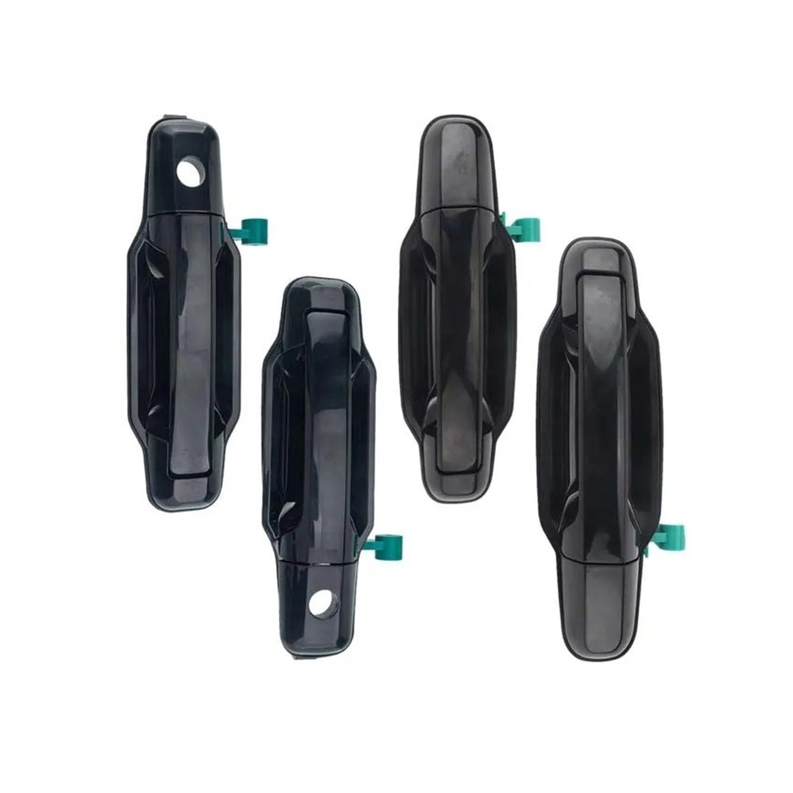 HLJNLVBN Door Handle for Kia for Sorento 2003-2009 Front/Rear Left Right ABS Exterior Door Handle Black(4pcs)