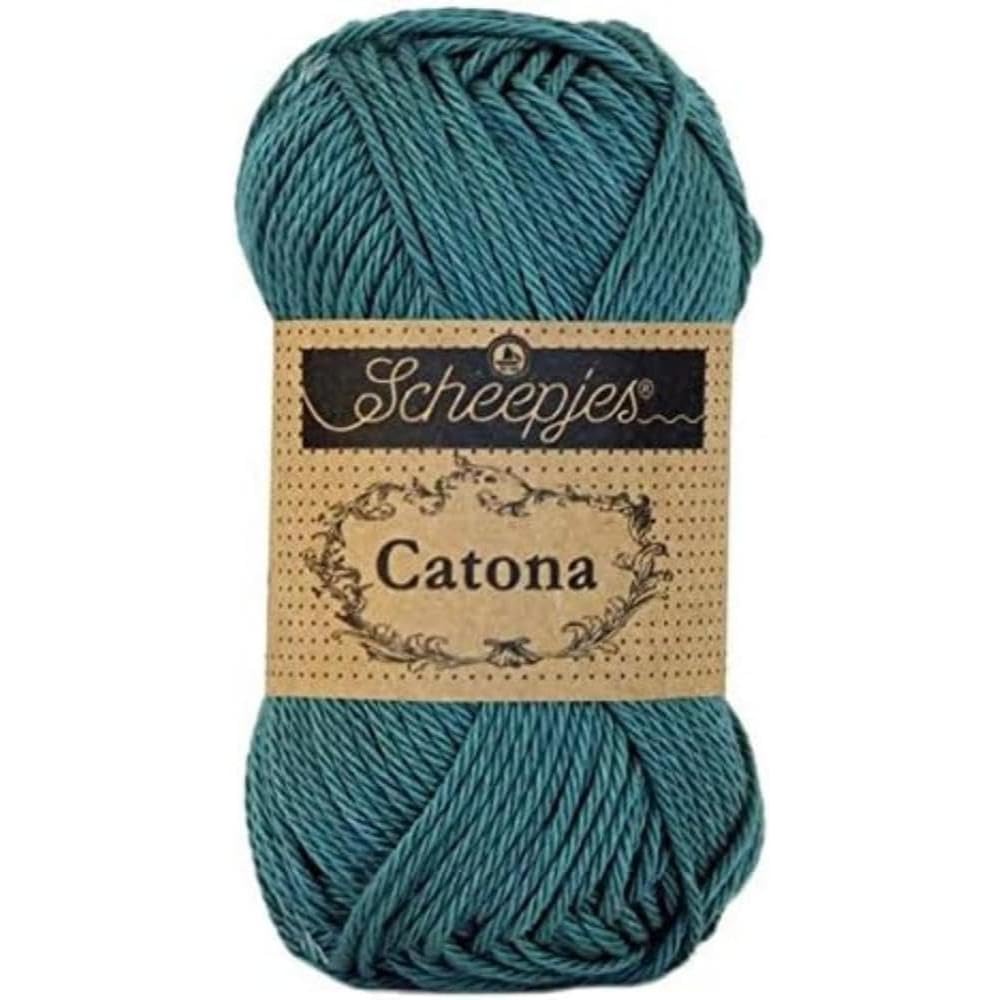 Scheepjes - Scheepjes Catona 391 Deep Ocean Yarn - 1x25g