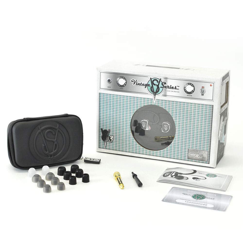 イヤホン CTM Clear Tune Monitors Vintage 3 VS3 Amazon.co.jp: CTM(Clear Tune Monitors) Vintage 3 ブラック VS3-BLK