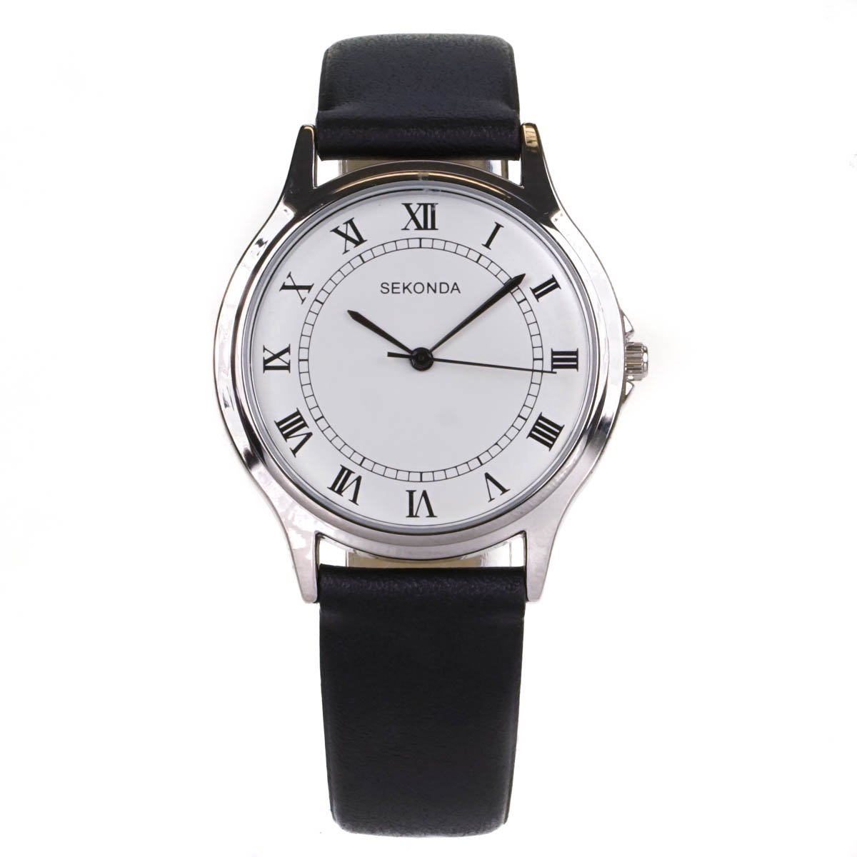 3022 – Wristwatch Men's, Synthetic Strap in Black
